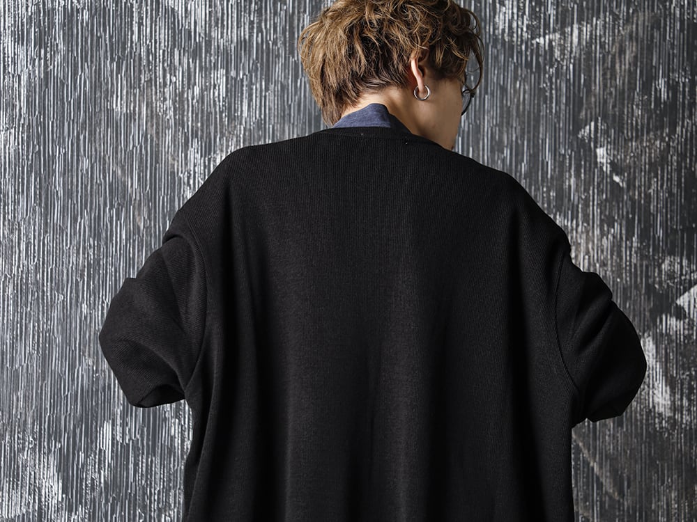 Yohji Yamamoto 20-21AW Cupro Salt shrink Stand Collar Blouse Style  - 2-006