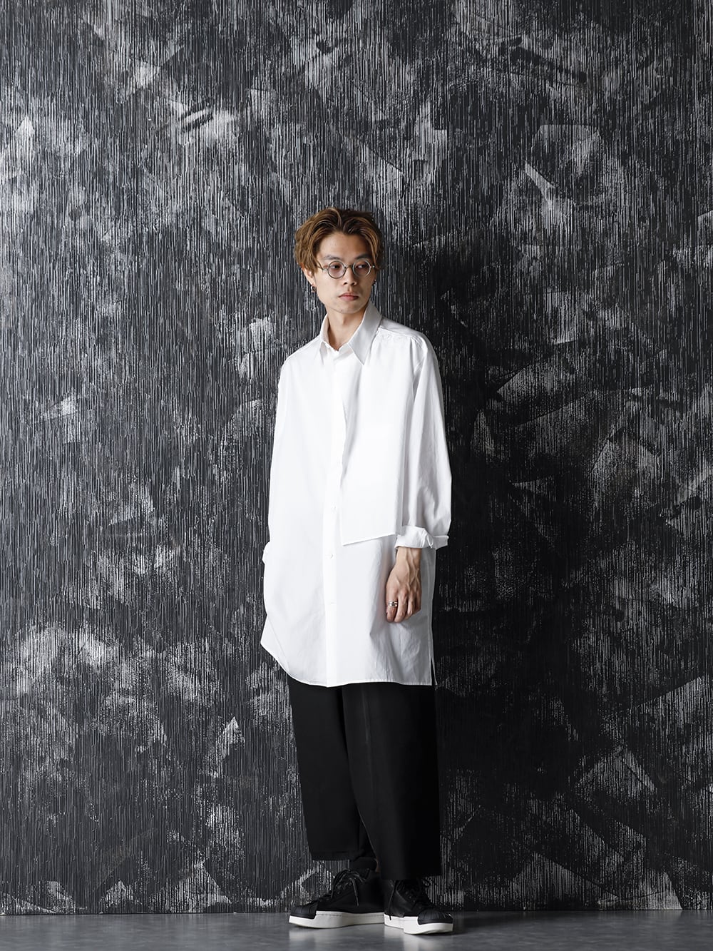 20-21AW Yohji Yamamoto - ヨウジヤマモト No Fixing Broad Cloth Shirt style -  FASCINATE BLOG