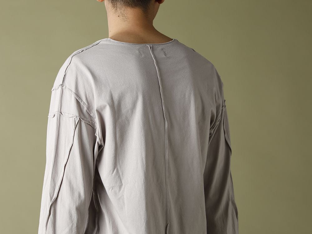 ASKyy 20-21AW Officer Coat bi-color Styling - 3-009