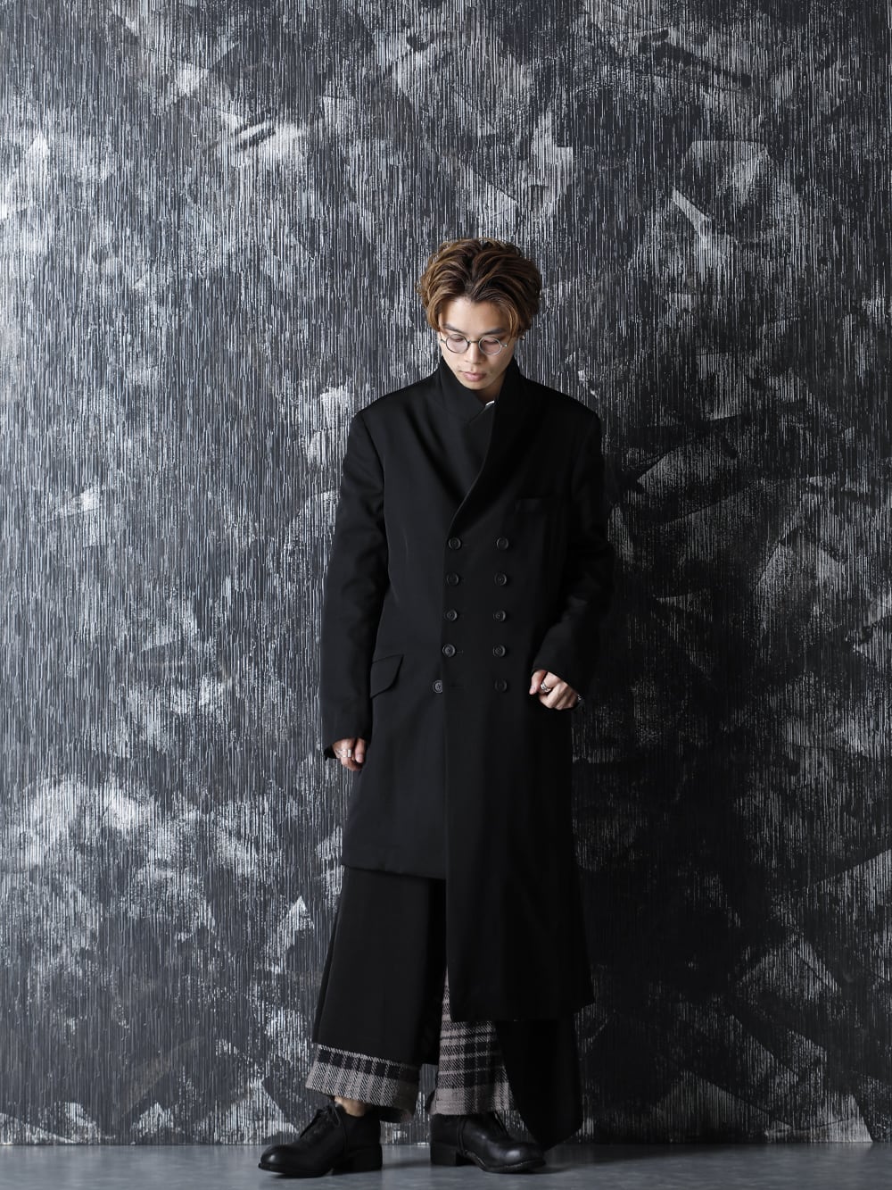 Yohji Yamamoto 20-21AW Reversible Tweed Jacket Style - FASCINATE BLOG