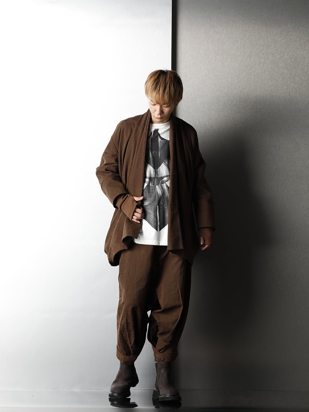 JULIUS - ユリウス 20-21AW Collection Uneven Brown Styling