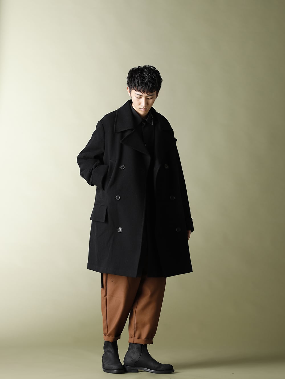 GroundY Big long coat(GG-C01-500)ロングコート