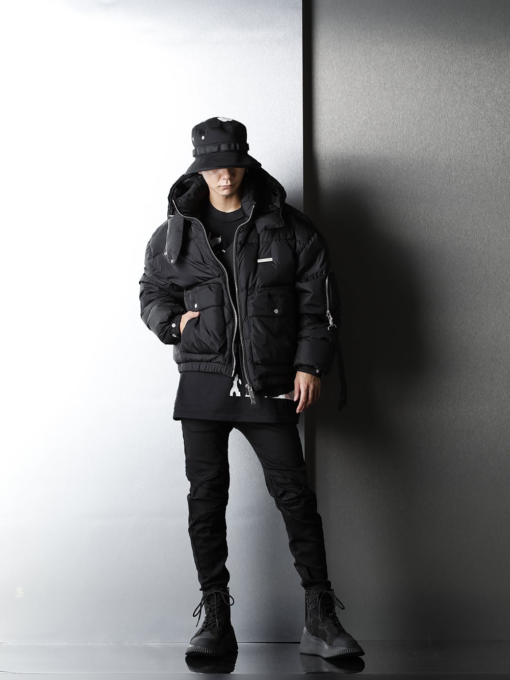 TATRAS × RIOT HILL 20AW lightweight Down Jacket Styling