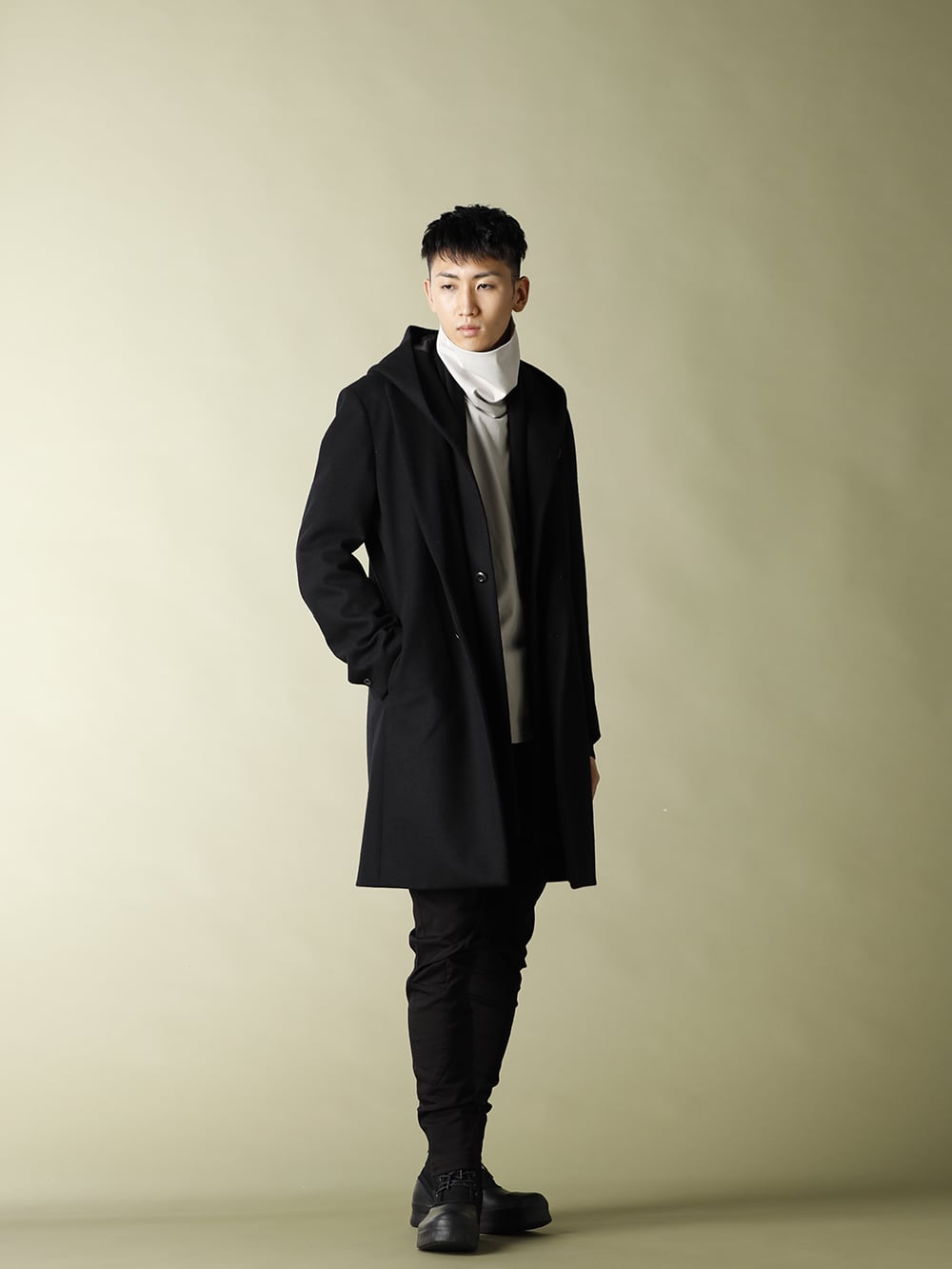 LOGY Kyoto 20-21AW ATTACHMENT Hooded Chester Coat STYLE