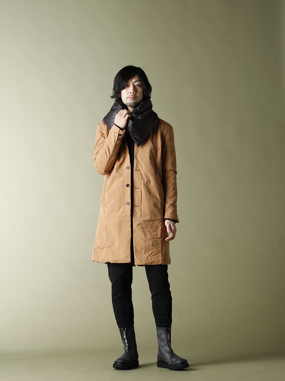 RIPVANWINKLE - リップヴァンウィンクル 20-21AW【TECK COAT】CAMEL