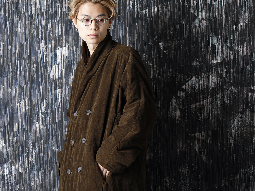 ZIGGY CHEN - ジギーチェン 20-21AW コーデュロイ ダブル ダウン