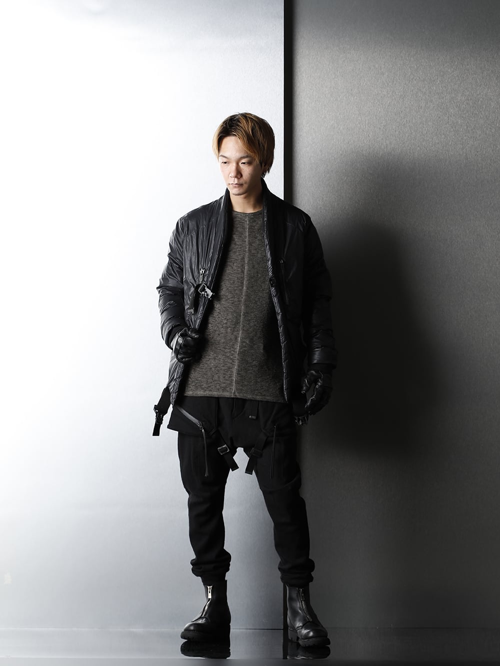 D.HYGEN - ディーハイゲン 20-21AW Nylon down Bomber jacket Styling