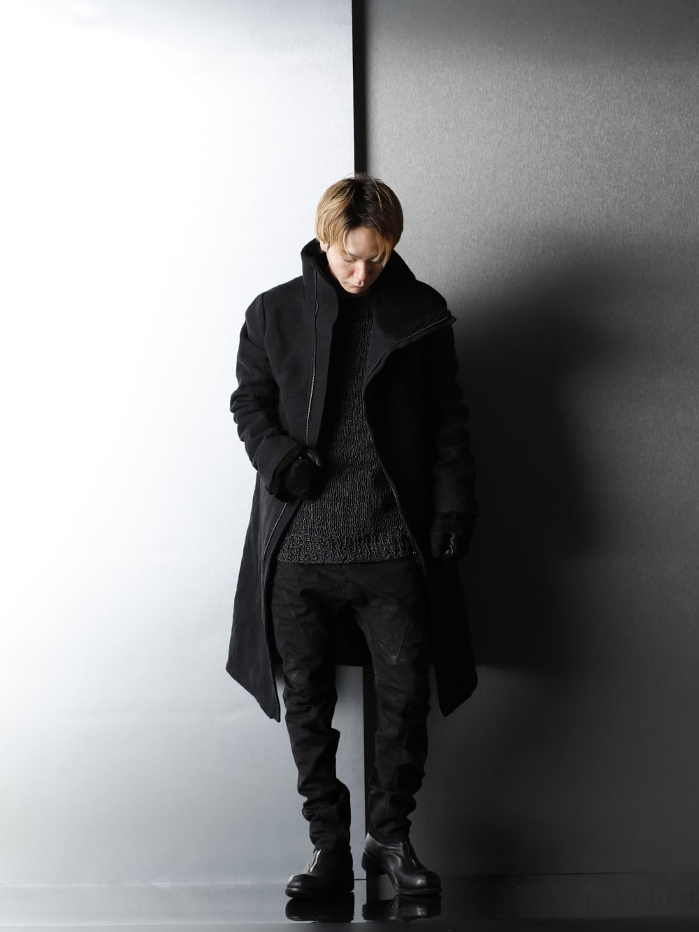 D.HYGEN - ディーハイゲン 2020-21AW Military High neck coat Styling