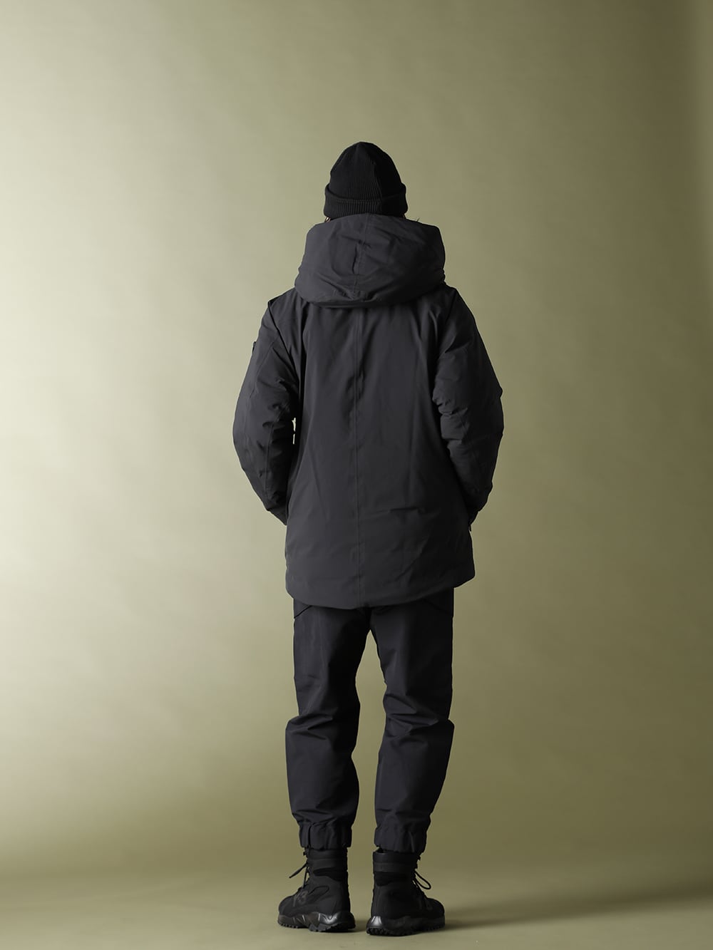 LOGY Kyoto 20-21AW アタッチメント（ATTACHMENT）フーデッドハーフ