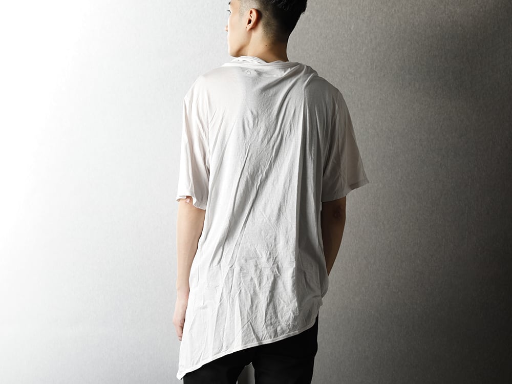 JULIUS 2021SS【DRAPE NECK T-SHIRT】Pick Up Blog - FASCINATE BLOG