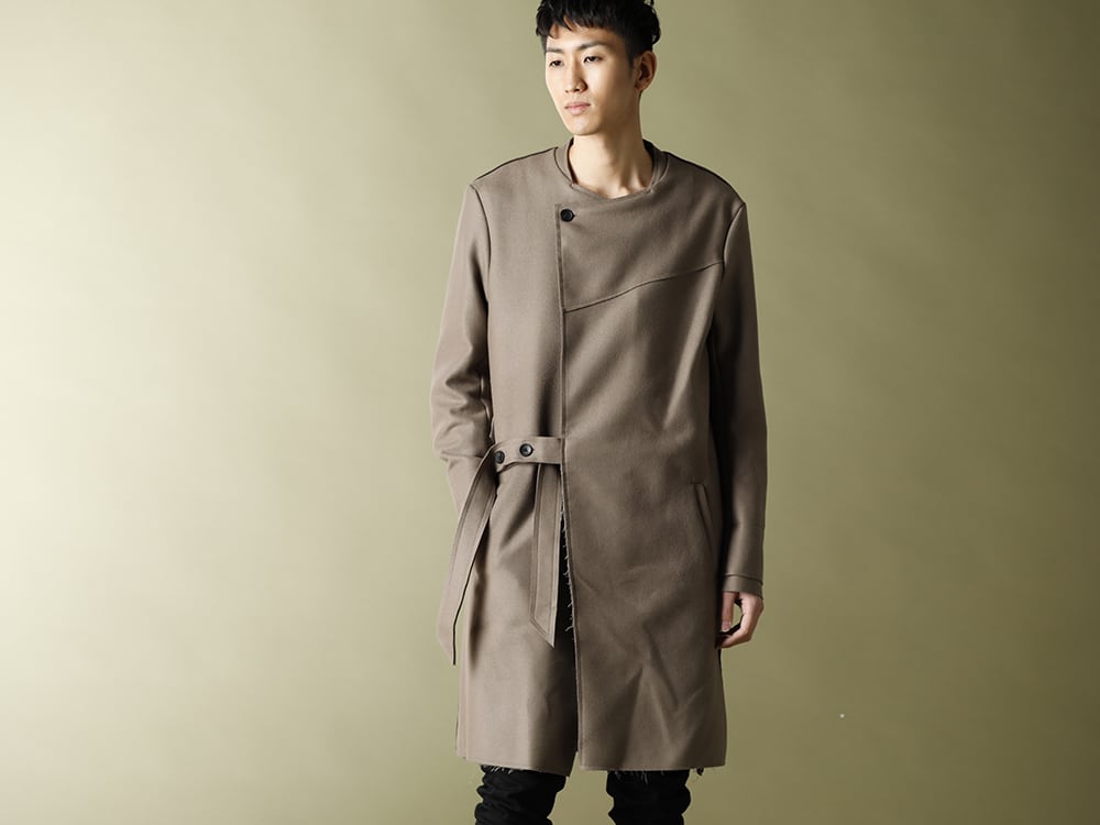 ASKYY - アスキー 2021SS Collection New Item【Belted Coat Greysh 