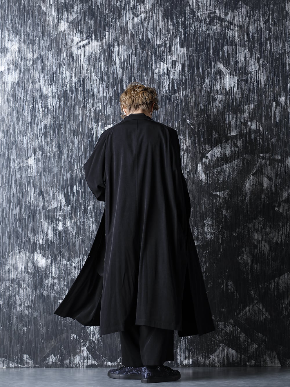 Yohji Yamamoto 21SS ダブルパーツ ボタン留め ラグランドレス