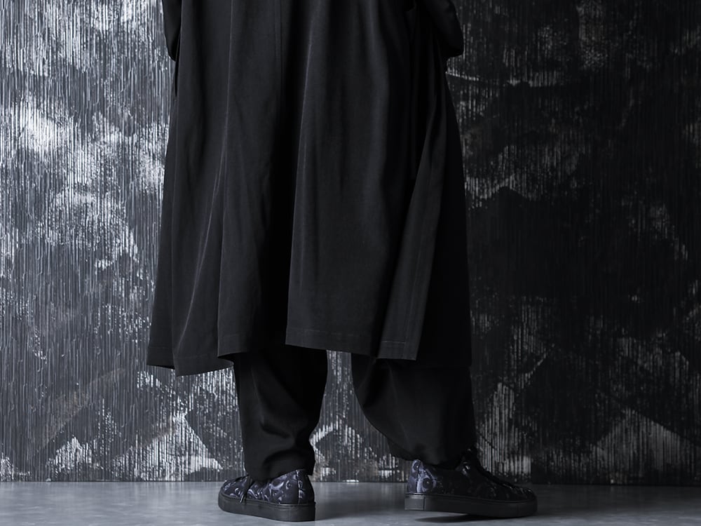 Yohji Yamamoto 21SS ダブルパーツ ボタン留め ラグランドレス