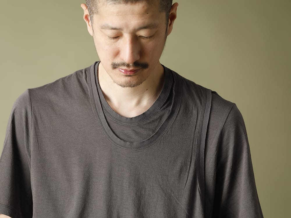 LOGY Kyoto JULIUS 21SS LAYERED NECK T-SHIRT STYLE!! - FASCINATE BLOG