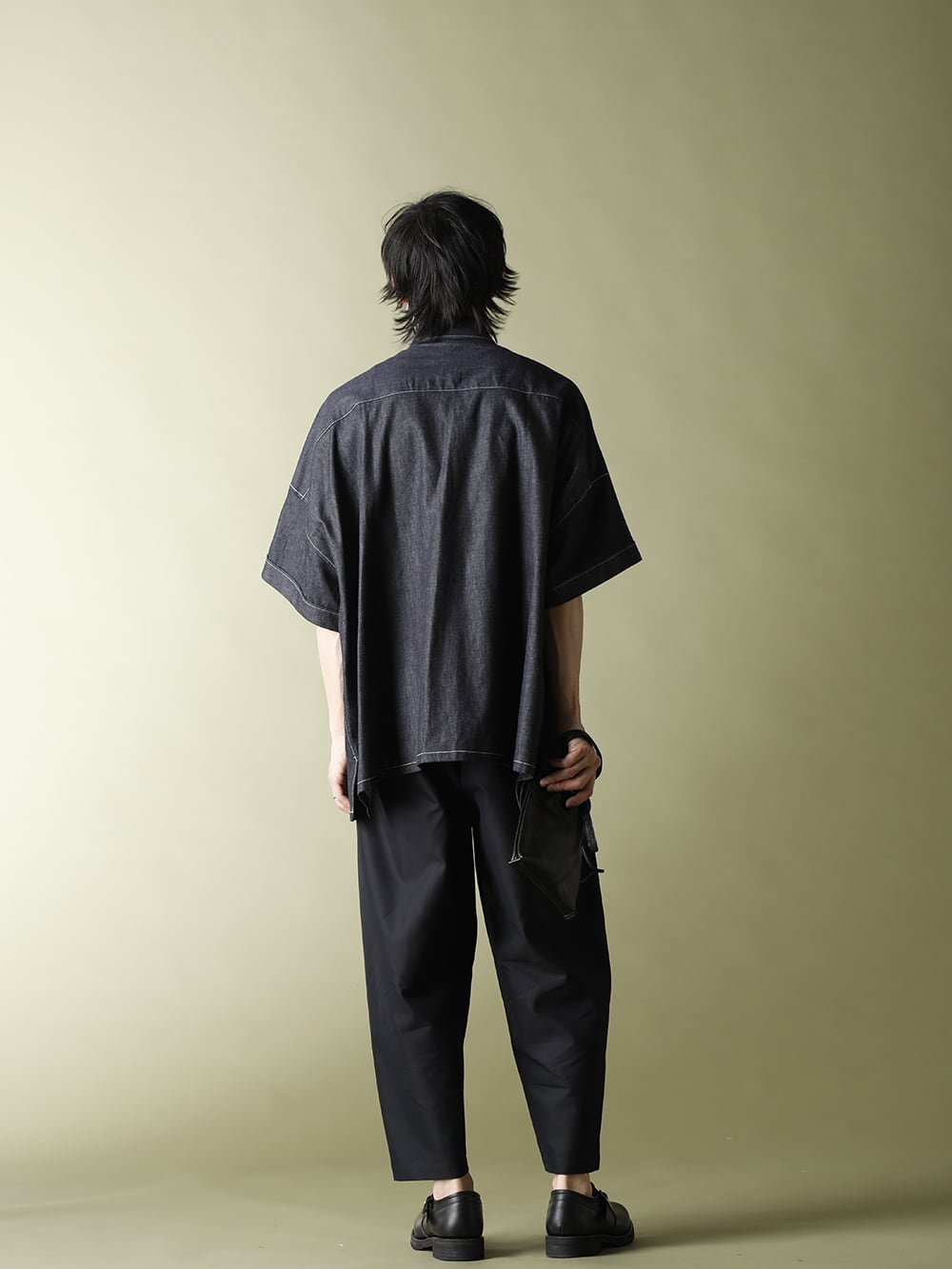 LOGY Kyoto 21SS Ground Y Dolman Short Sleeves Big Shirt STYLE