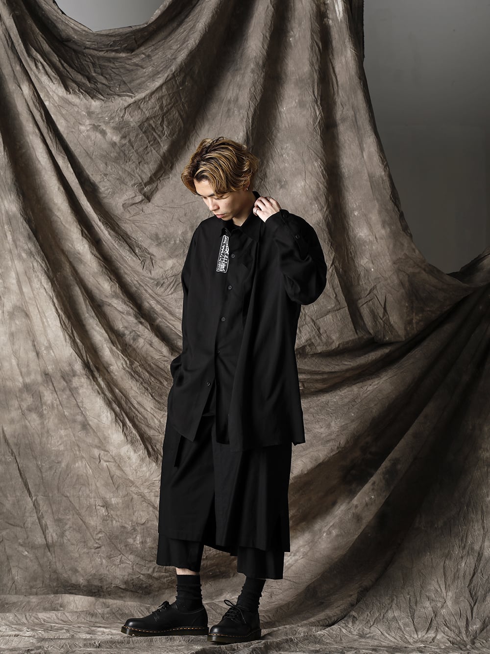 Yohji Yamamoto 21SS Relax Wrap Pants Style - FASCINATE BLOG