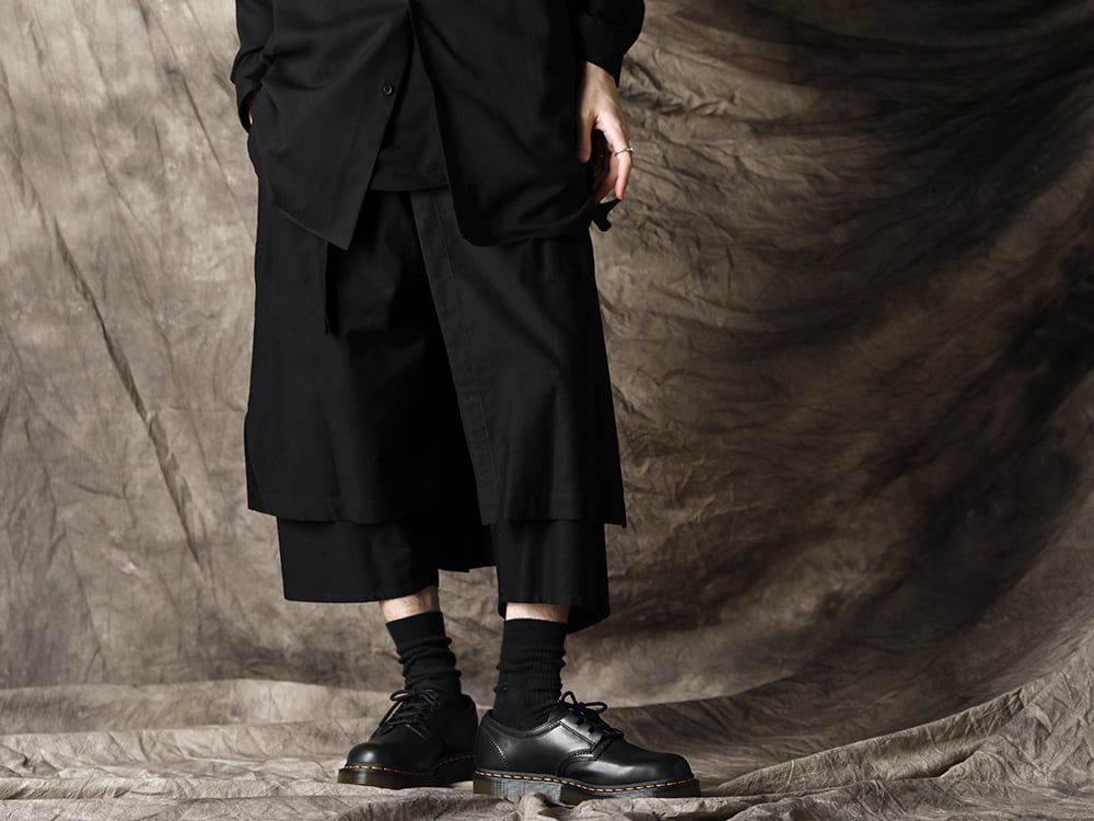 Yohji Yamamoto 21SS Relax Wrap Pants Style - FASCINATE BLOG