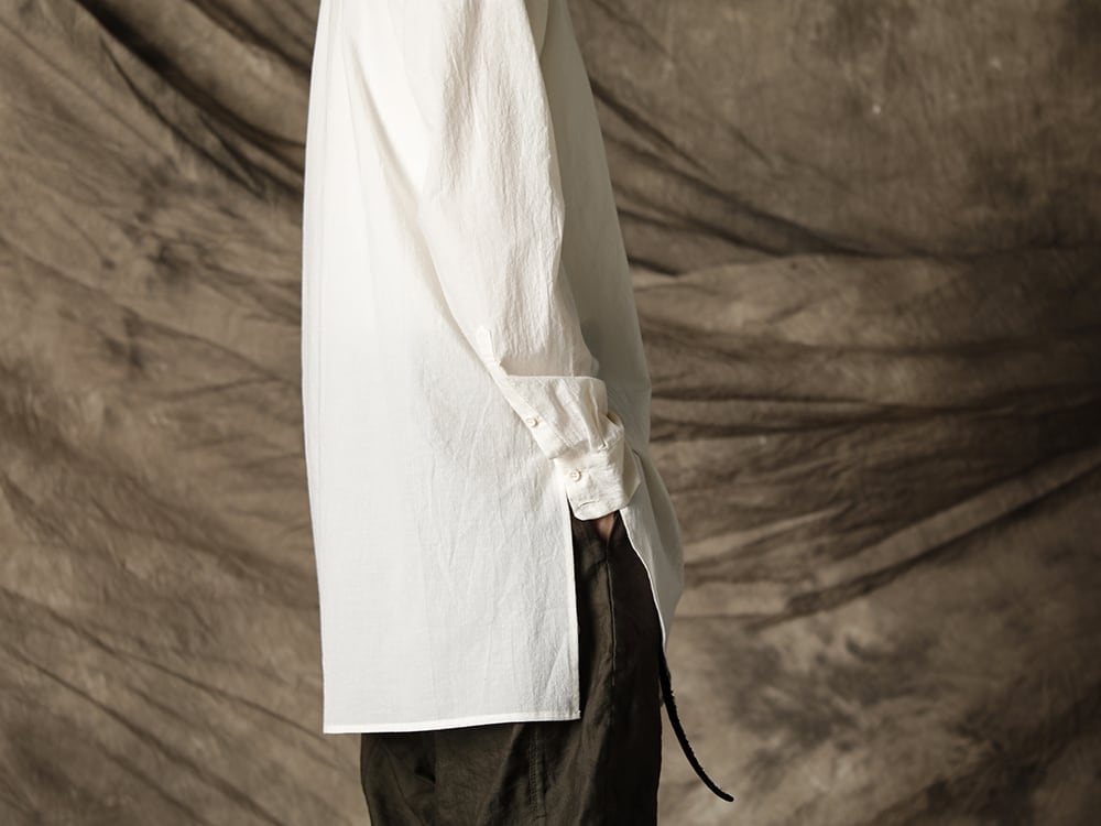 UMA WANG 21SS No Collar Shirt Style - FASCINATE BLOG