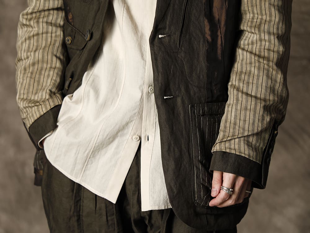 ZIGGY CHEN 21SS In side out Jacket Suit Style - FASCINATE BLOG