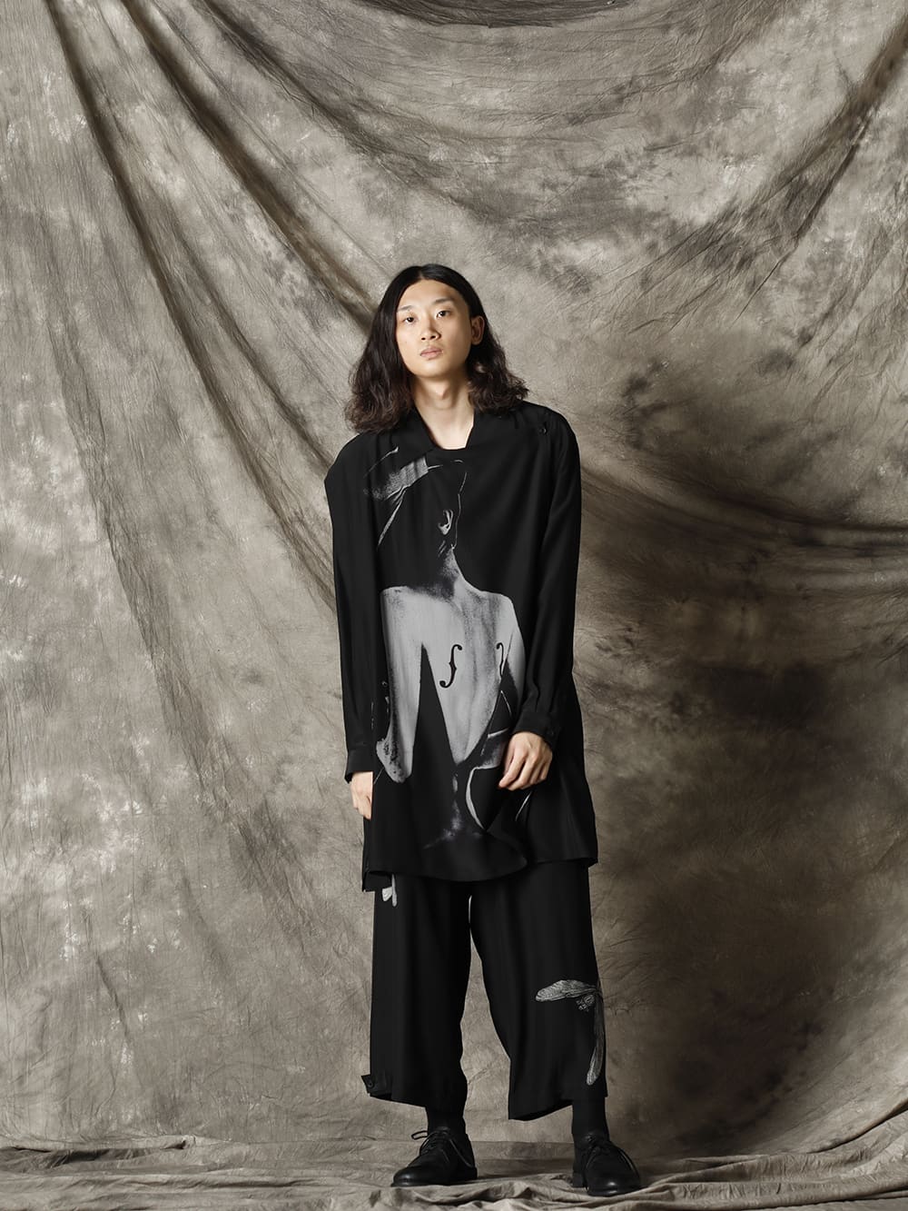 Yohji Yamamoto 21-22AW Silk Blouse Style - FASCINATE BLOG