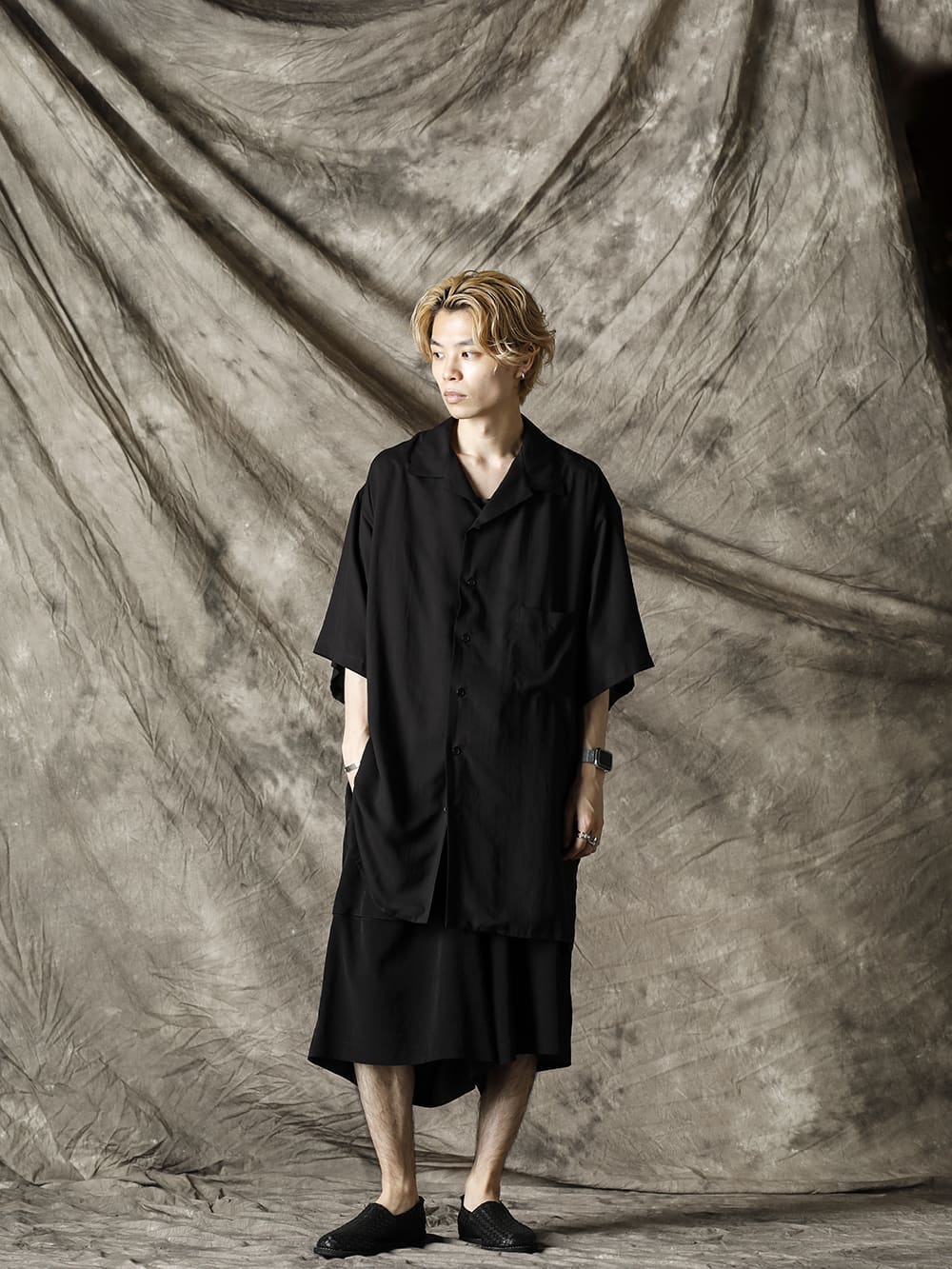 Yohji Yamamoto 21-22AW Black Aloha Style - FASCINATE BLOG