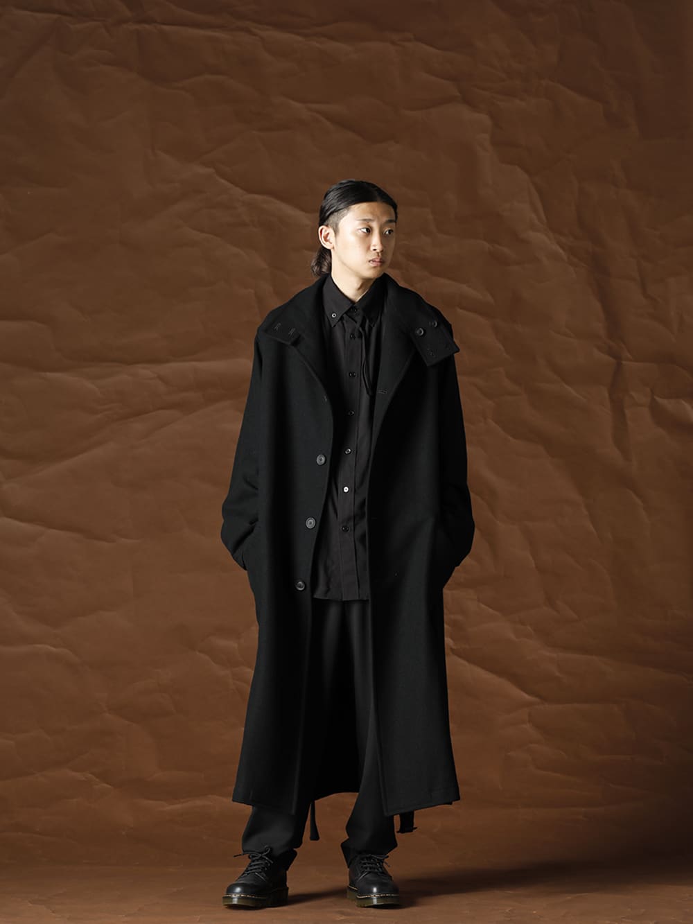 Yohji Yamamoto 21-22AW ウールフラノ コート スタイル - FASCINATE BLOG