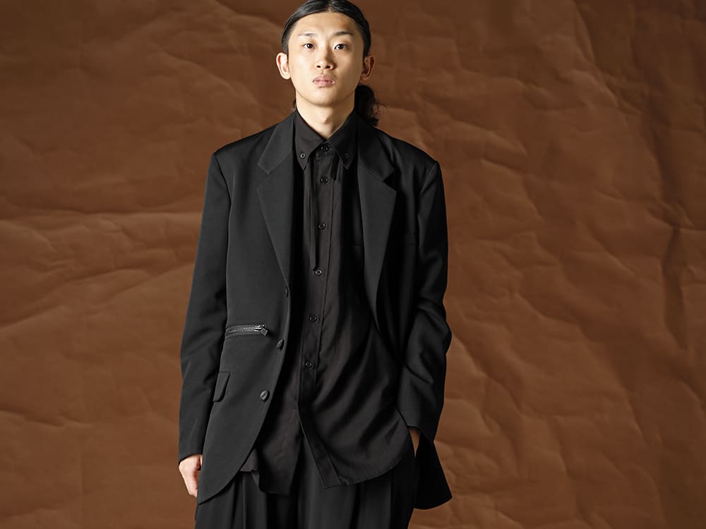 yohjiyamamoto 22aw 金刺繍ロングジャケット