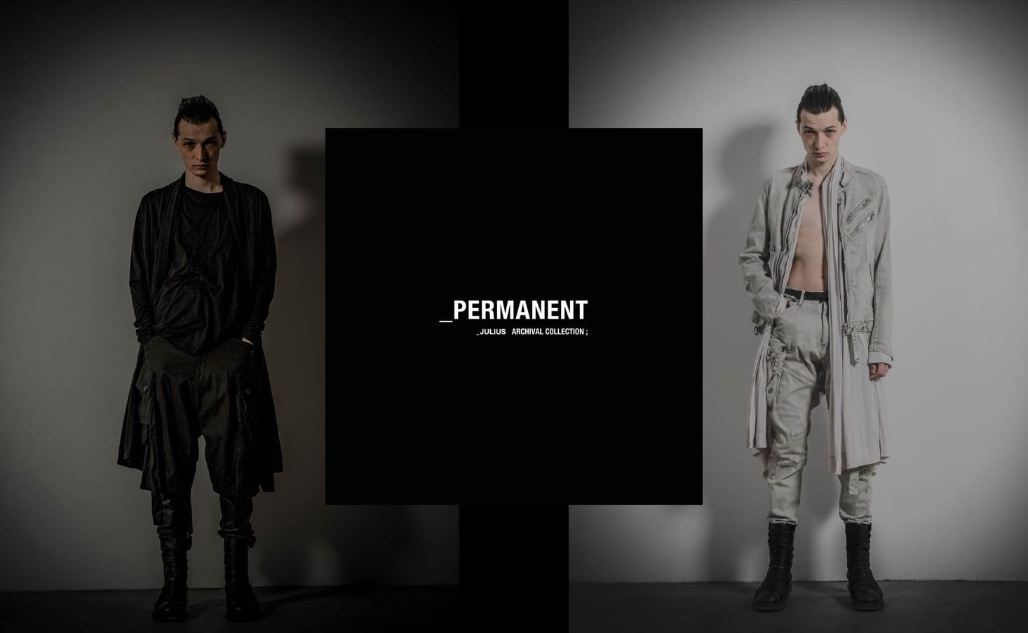 Introducing a JULIUS PERMANENT LINE 21-22 AW Denim Blouson