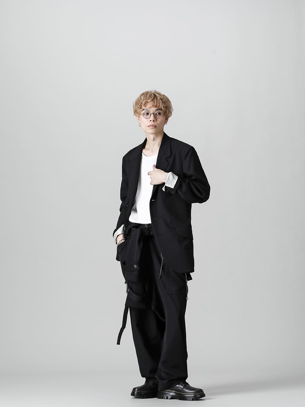 yohji yamamoto 17aw ツナギドレス ギャバコート - メンズ