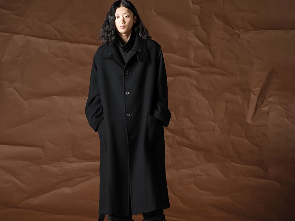 Yohji Yamamoto 21-22AW Wool flannel coat style - FASCINATE BLOG