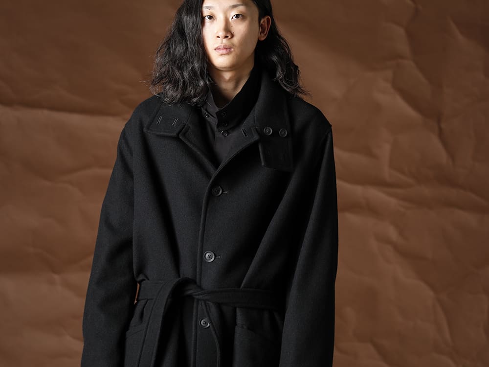 Yohji Yamamoto 21-22AW ウールフラノコートスタイル - FASCINATE BLOG