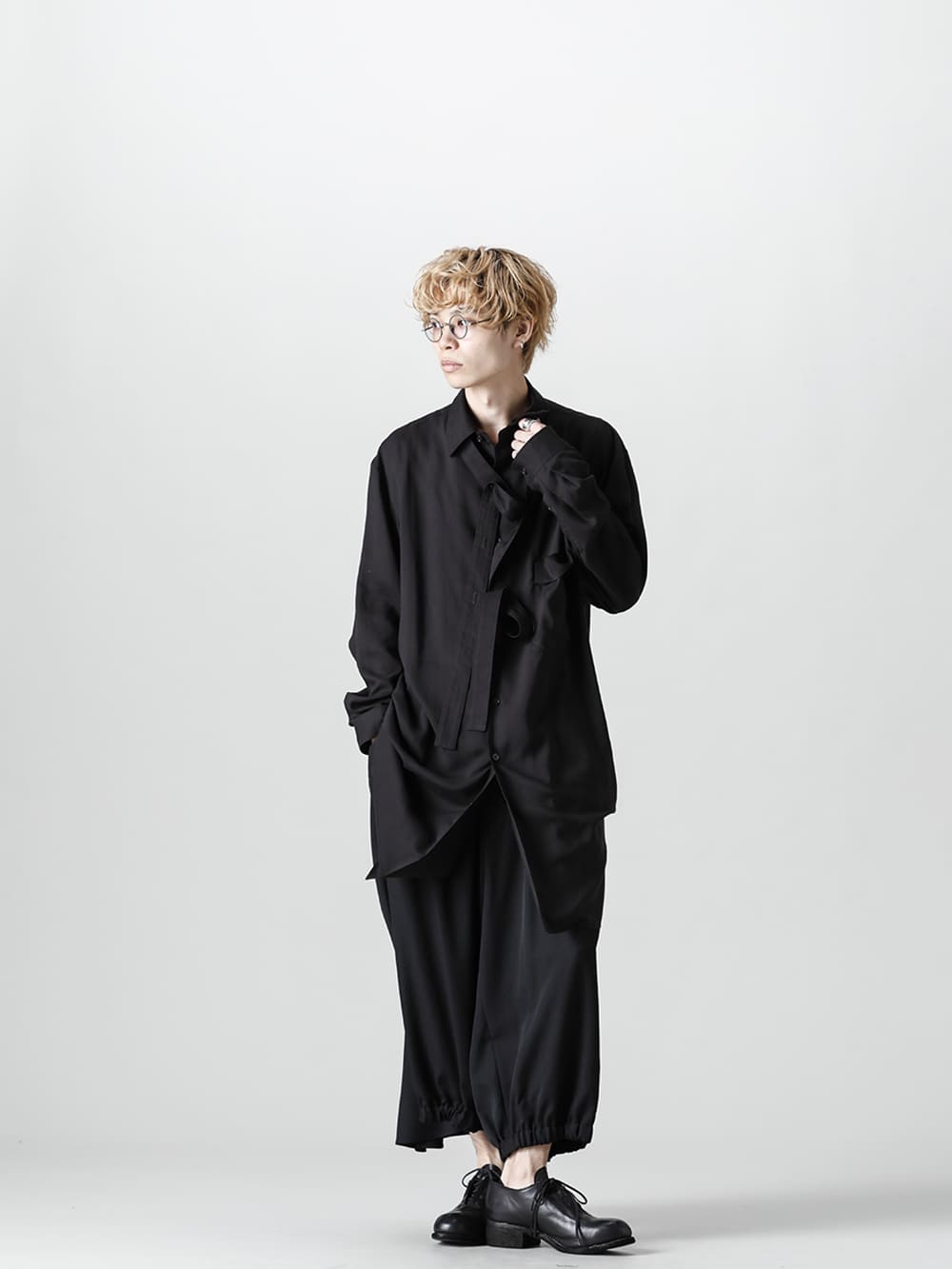 Yohji Yamamoto 21-22AW 変形台衿 ブラウス スタイル - FASCINATE BLOG