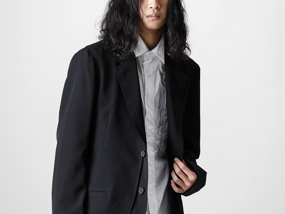 Yohji Yamamoto 21-22 AW Front Double Flush Jacket Style