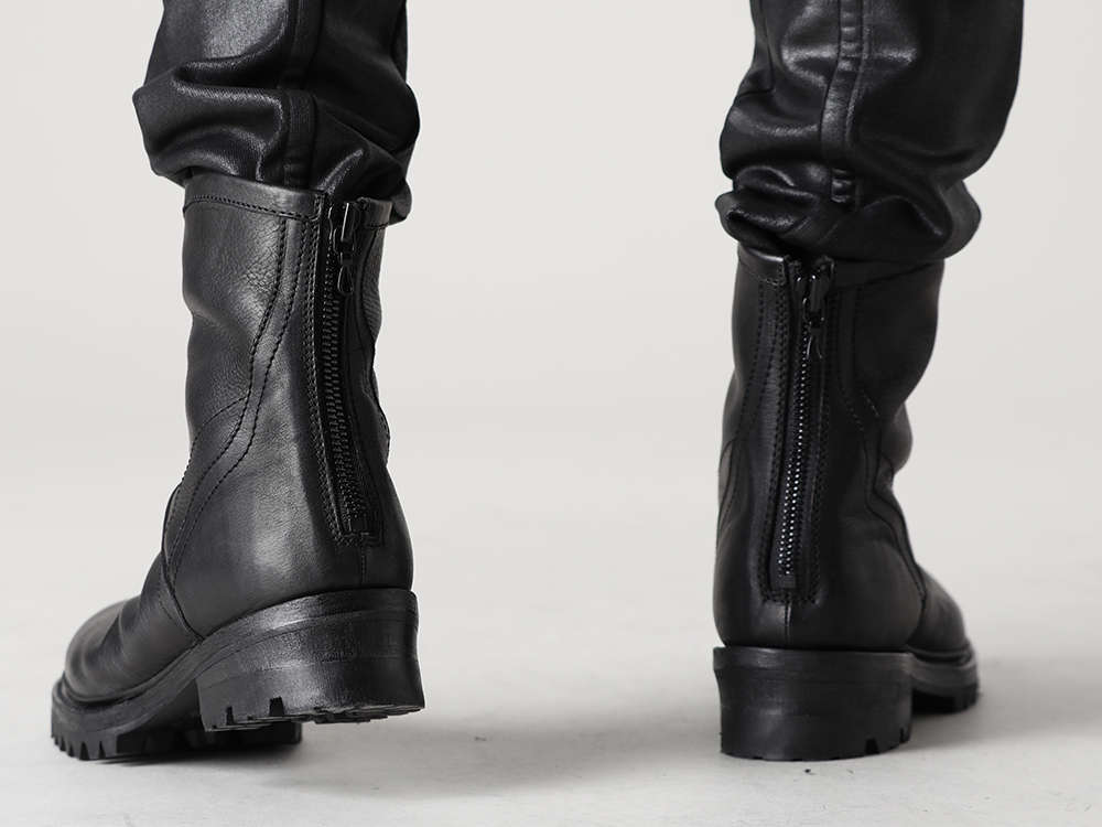 送料無料 leather julius 4 back Types boots Special zip FASCINATE ...