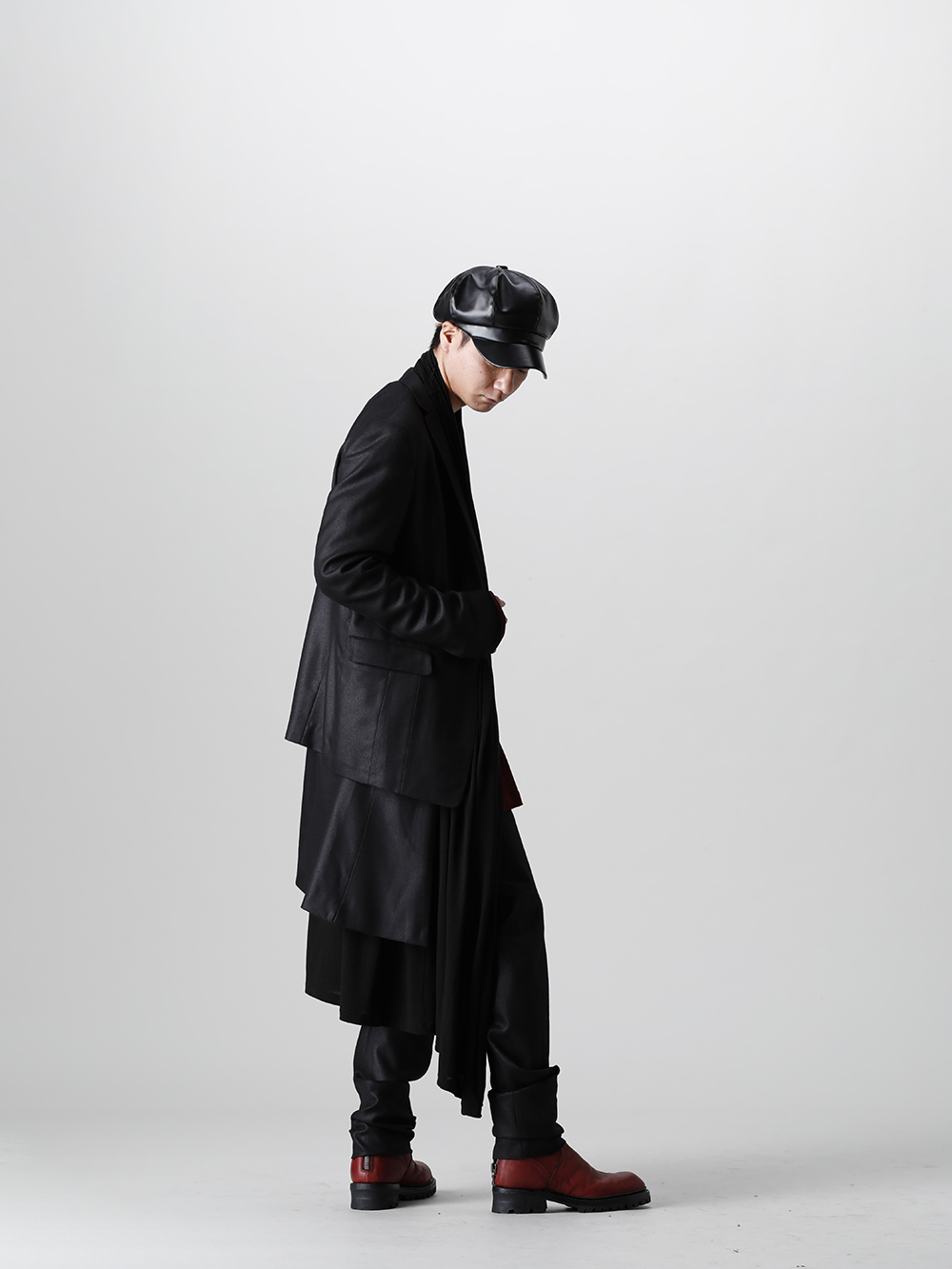 JULIUS 2021-22AW パーマネントライン ウールサクソニー セットアップ