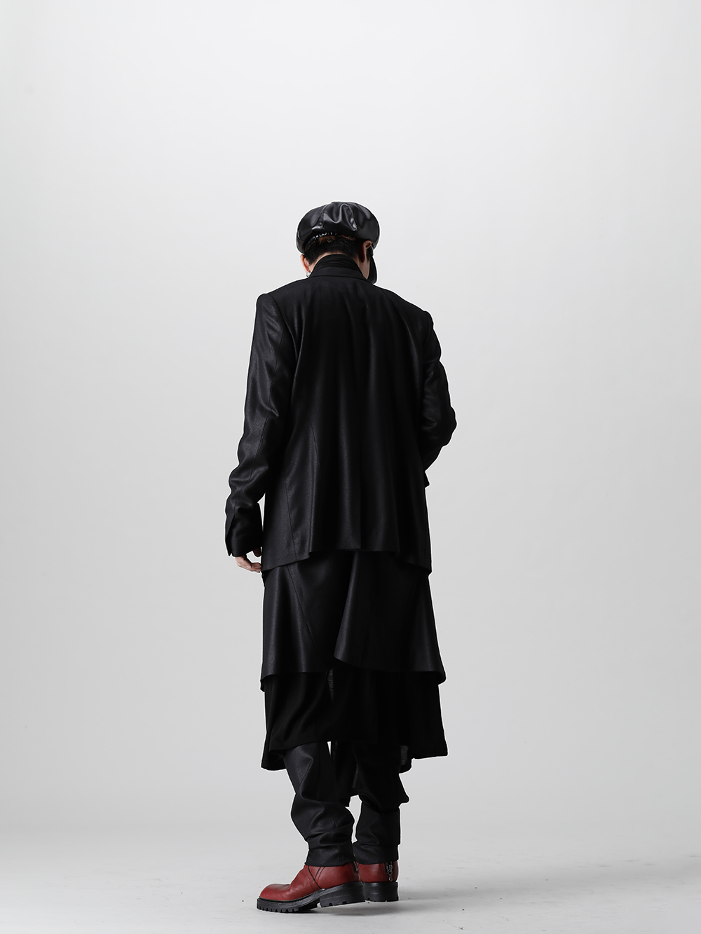 JULIUS 2021-22AW パーマネントライン ウールサクソニー セットアップ