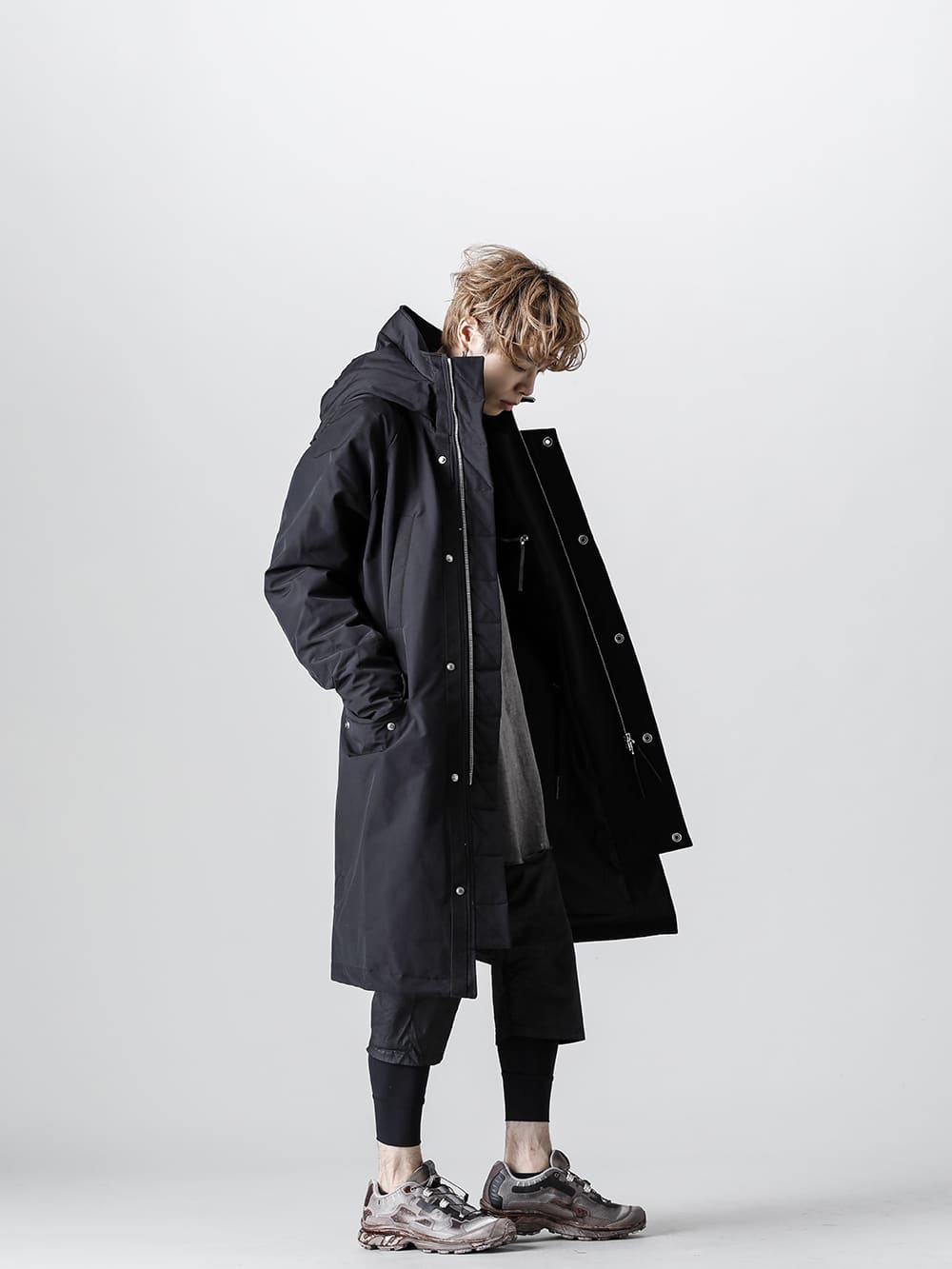 11 by Boris Bidjan Saberi ロングフードコート-