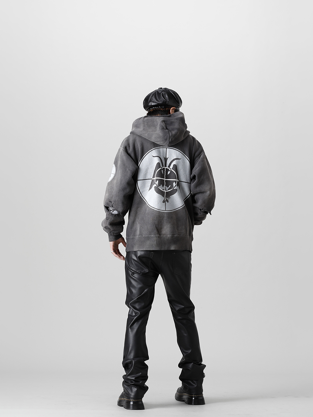 SAINT MICHAEL 2021-22AW Focus Hoodie Styling - FASCINATE BLOG