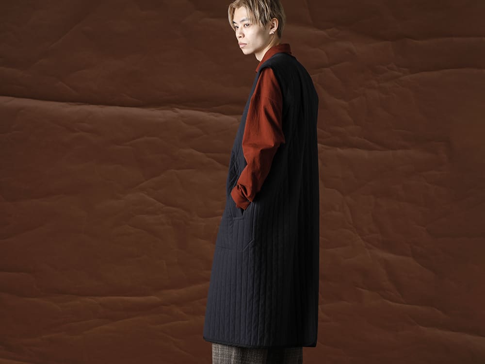 JAN JAN VAN ESSCHE 21-22AW Sleeveless Coat Style - FASCINATE BLOG