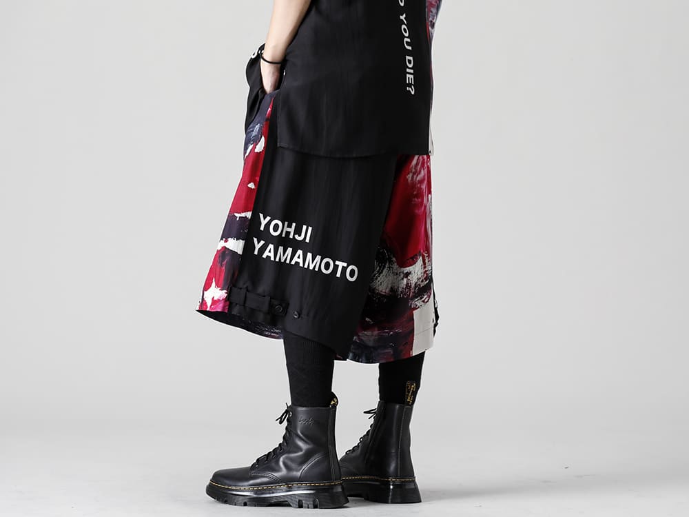 Yohji Yamamoto 22SS 朝倉ペイントセットアップスタイル - FASCINATE BLOG