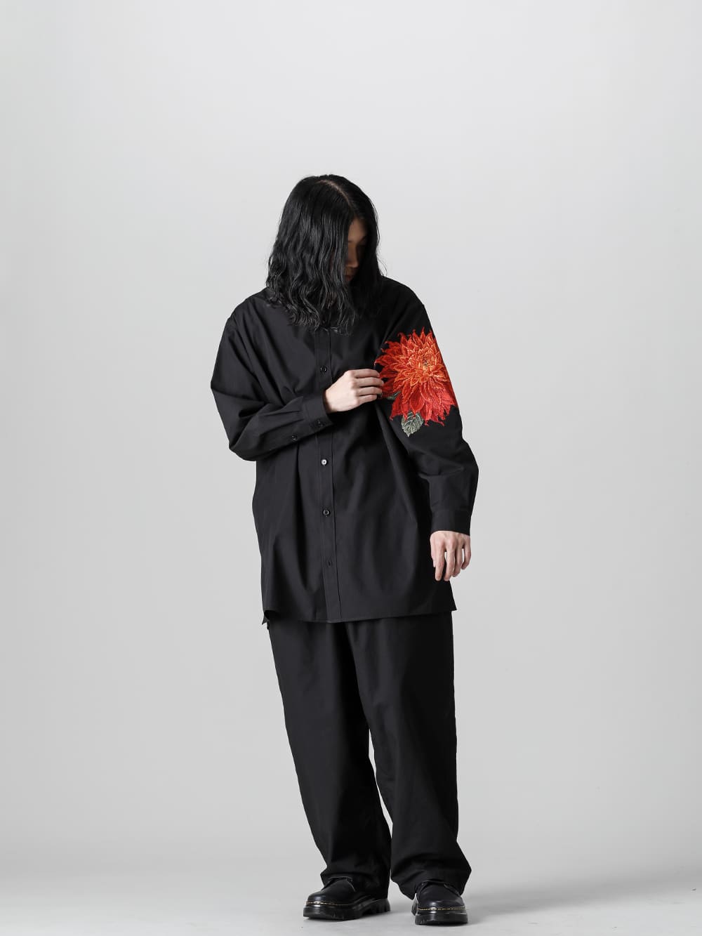 Yohji Yamamoto 22SS ダリア刺繍ブラウススタイル - FASCINATE BLOG