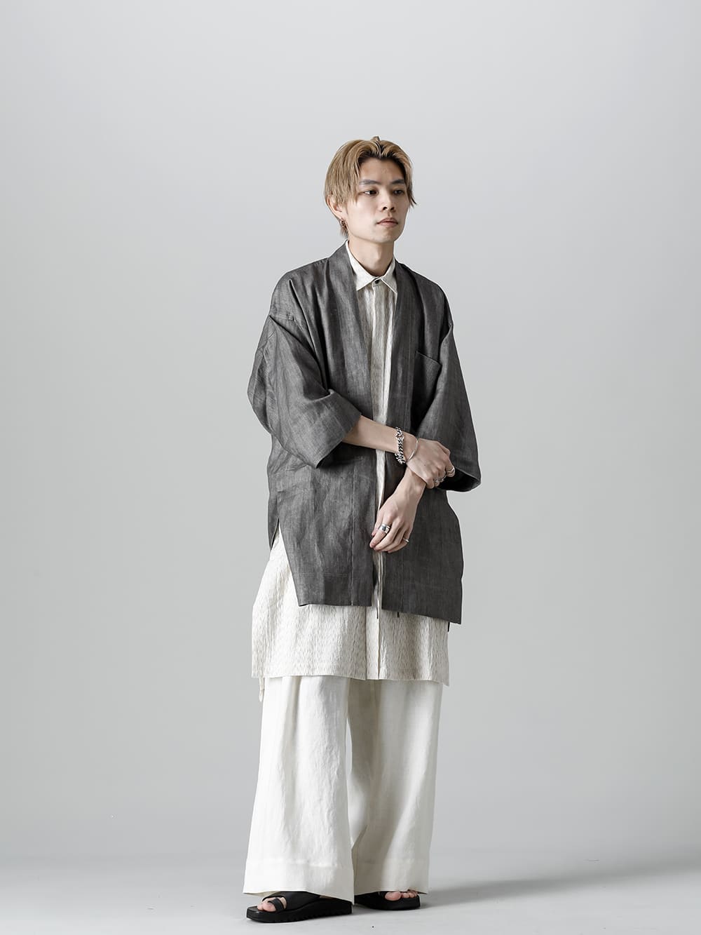 JAN-JAN VAN ESSCHE 22 SS White x Gray Style - FASCINATE BLOG