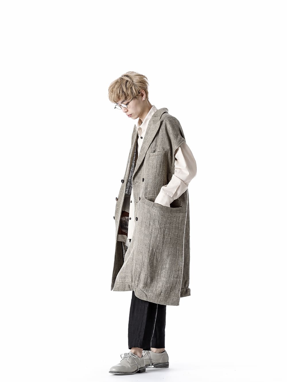 ZIGGY CHEN 22SS Easy Sleeveless Coat Style - FASCINATE BLOG