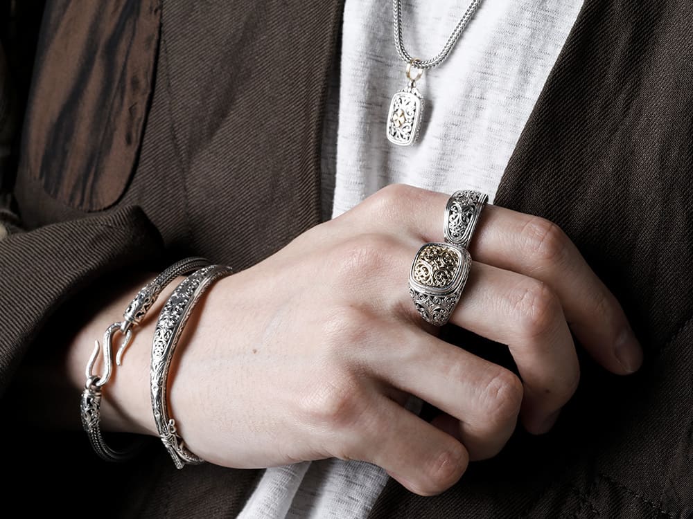 Gerochristo-ジェロクリスト 一部品番が近日再入荷予定！ - リング・ブレスレット・ネックレス - GB24-GB24 - クラシック ブレスレット - GB10-GB10 - チェーン ブレスレット - GR18-GR18 - メジタレイニアン スクエア シェイプ リング - GR41-GR41 - バンドリング シルバー ゴールド - GR62-GR62 - アテナ ザ ゴデス シンボル リング - GR23-GR23 - メジタレイニアン リング - GN35-GN35 - メジタレイニアン ペンダント - GN28-GN28 - フォックステール チェーンネックレス