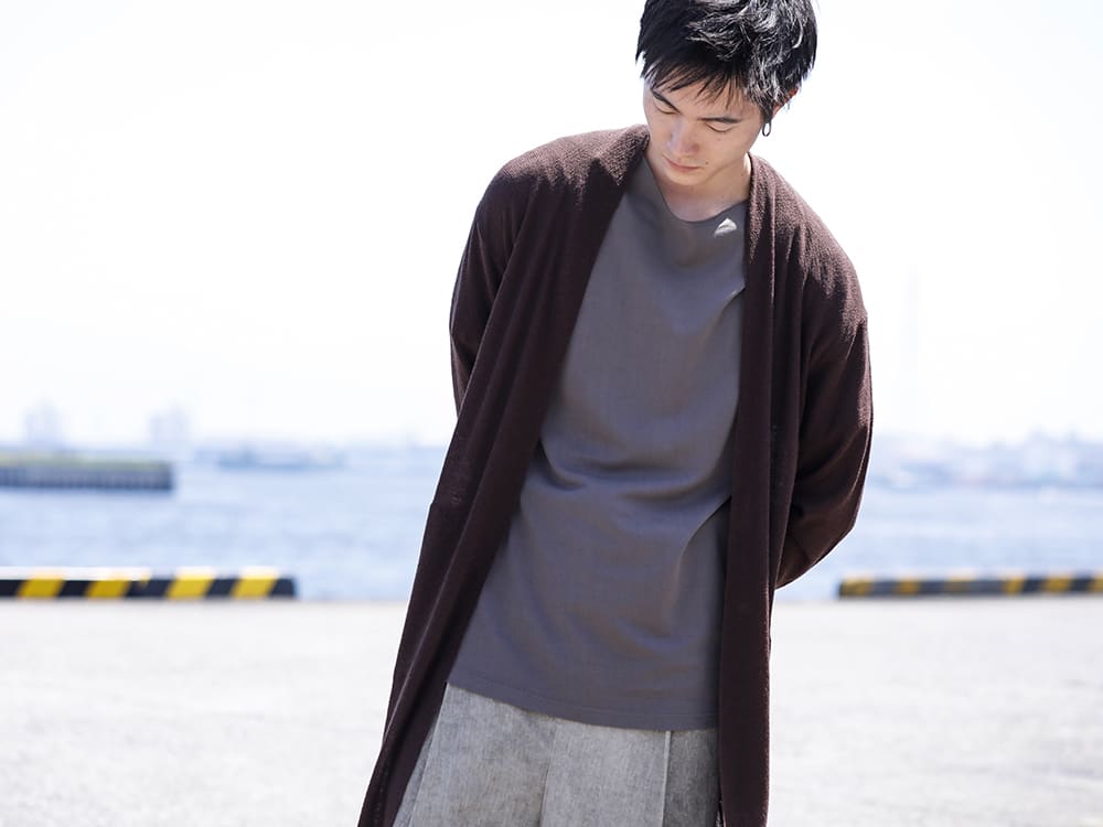 DEVOA 22SS Long Cardigan Styling - FASCINATE BLOG