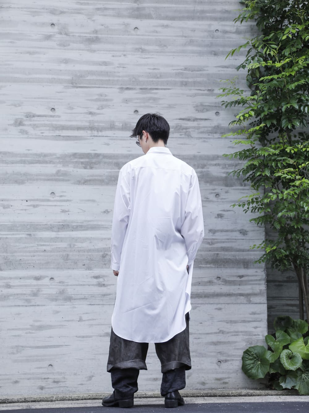 Yohji Yamamoto 22-23AW ホワイトビックシャツスタイル - FASCINATE BLOG