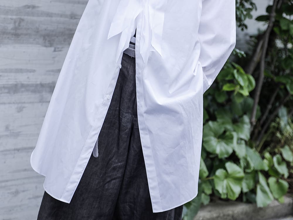 Yohji Yamamoto 22-23AW ホワイトビックシャツスタイル - FASCINATE BLOG
