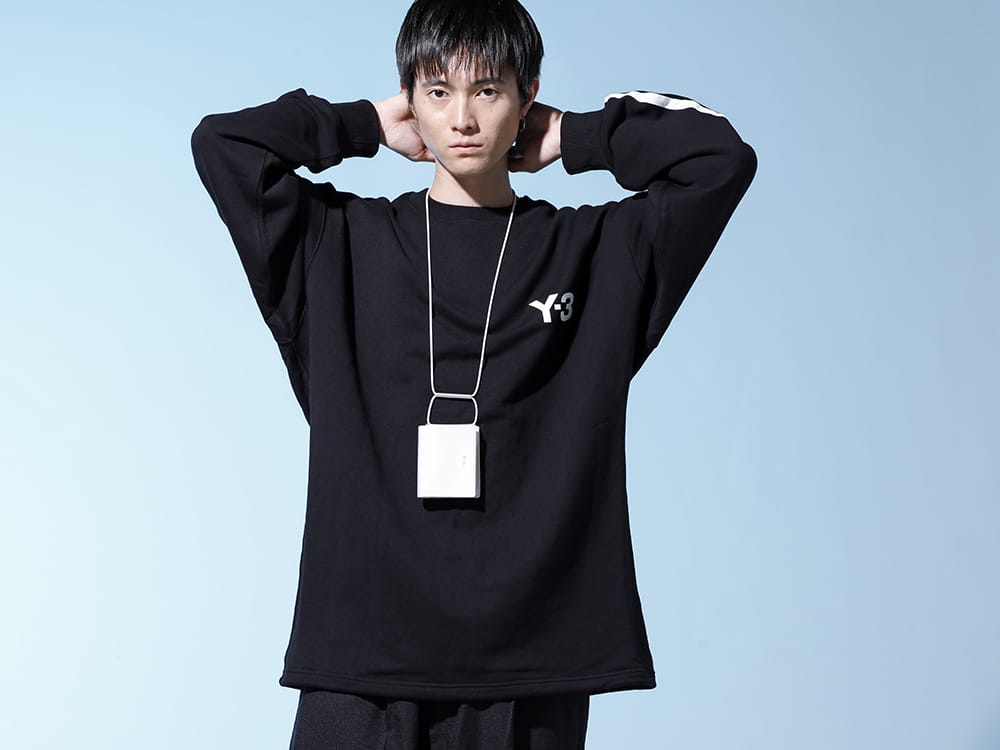 Y-3 20th Anniversary Striped Sweatshirt BLK Style! - FASCINATE BLOG