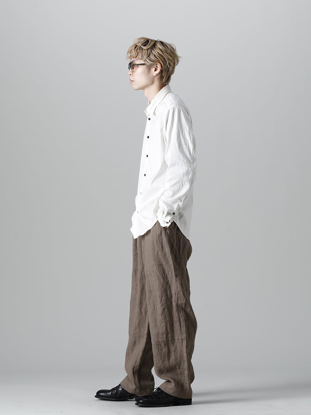 NOUSAN 22SS : Silk Hemp Spiral Pants & French Linen Easy Pants