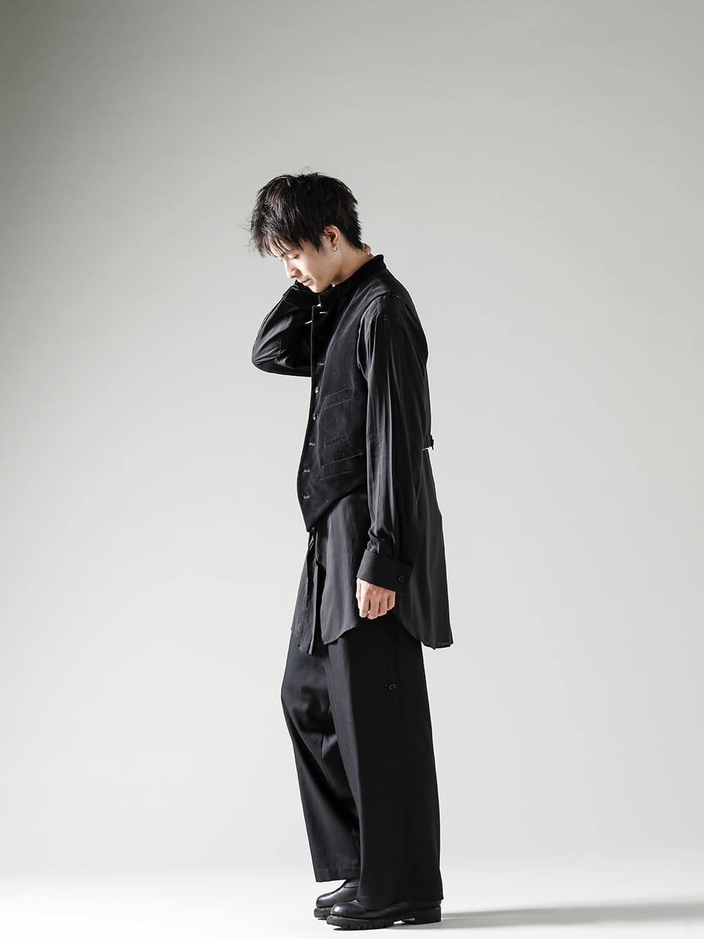 Yohji Yamamoto 22-23AW スタンドカラーベストスタイル - FASCINATE BLOG